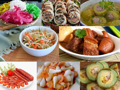 Cỗ tết - bữa tiệc của những giác quan