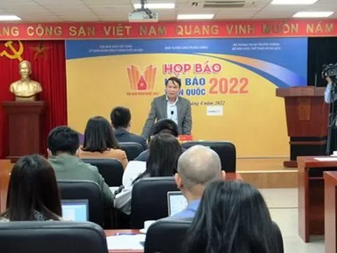 Ngày 13 tháng 4 năm 2022 khai mạc Hội báo toàn quốc năm 2022