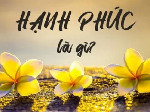 Hạnh phúc đôi khi chỉ đơn giản là khi ta biết cho đi