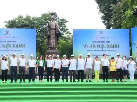 Hà Nội quyết tâm trở thành “tọa độ xanh” trên bản đồ thế giới