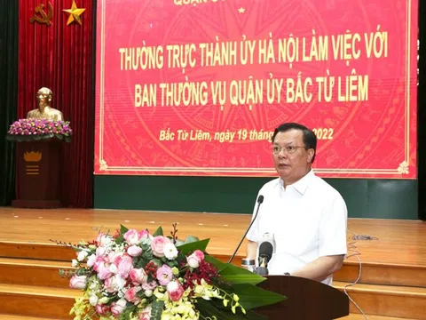 Hà Nội: Xây dựng quận Bắc Từ Liêm là đô thị xanh, sinh thái, hiện đại