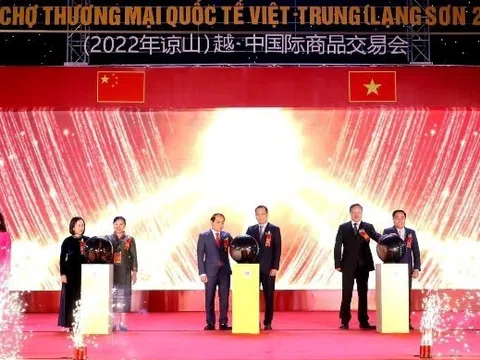 Khai mạc Hội chợ Thương mại Quốc tế Việt - Trung (Lạng Sơn năm 2022)