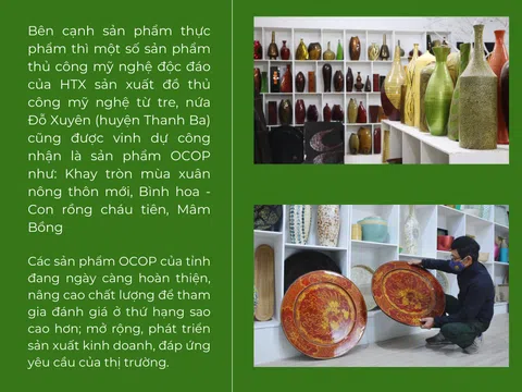 Sản phẩm OCOP đậm nét đặc trưng vùng đất Tổ