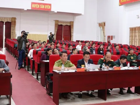 Lai Châu: Huyện Tân Uyên diễn tập ứng phó cháy rừng - Tìm kiếm cứu nạn năm 2022