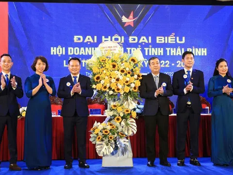 Đại hội đại biểu Hội Doanh nhân trẻ Thái Bình lần thứ IV, nhiệm kỳ 2022 - 2027