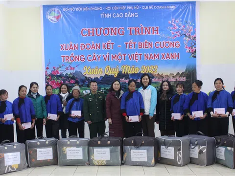 Cao Bằng: Thực hiện chương trình “Xuân đoàn kết - Tết biên cương - Trồng cây vì một Việt Nam xanh”