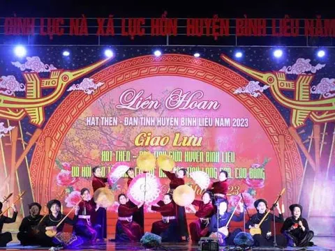 Quảng Ninh: Giao lưu hát Then - đàn Tính giữa huyện Bình Liêu và các địa phương của Lạng Sơn, Cao Bằng