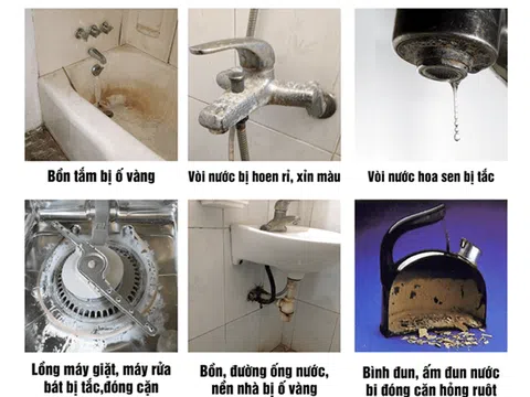 Mấy cách khử canxi trong nước hiệu quả, tiết kiệm nhất