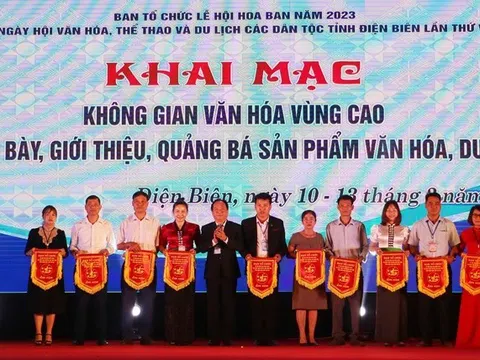 Điện Biên: Khai mạc Không gian văn hoá vùng cao và Hoạt động trưng bày, giới thiệu sản phẩm văn hóa, du lịch