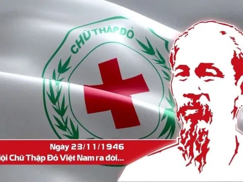 23/11 Ngày thành lập Hội Chữ thập đỏ Việt Nam