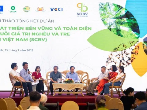 Sản phẩm từ nghêu, tre Việt Nam vươn tầm thế giới nhờ phát triển bền vững, toàn diện chuỗi giá trị