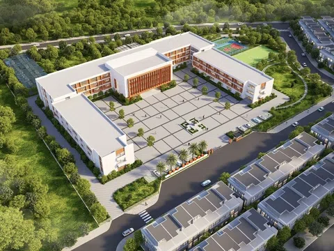 Khởi công trường liên cấp FPT tại đô thị Eco Central Park của nhà sáng lập Ecopark