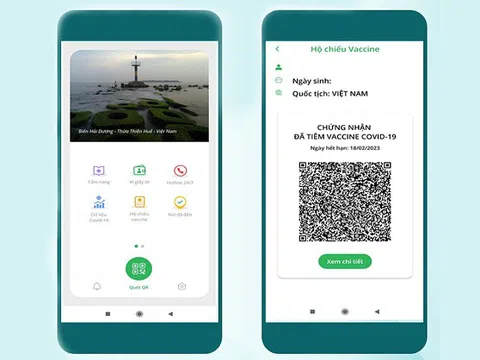 Hôm nay (15/4), hộ chiếu vắc-xin được cấp đồng loạt trên toàn quốc