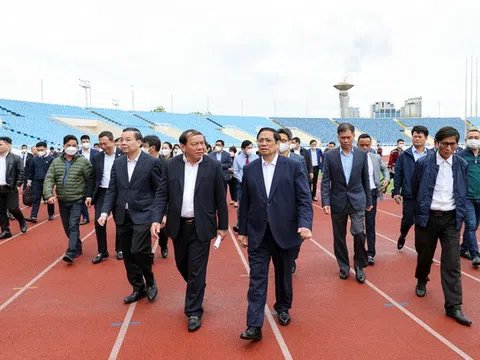 Thủ tướng Phạm Minh Chính kiểm tra công tác chuẩn bị SEA Games 31