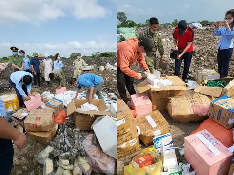 Nam Định: Tiêu huỷ hơn 4.000 sản phẩm hàng hoá vi phạm