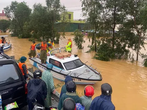 Công an tỉnh Quảng Bình sẵn sàng phương án phòng chống thiên tai, bão lũ