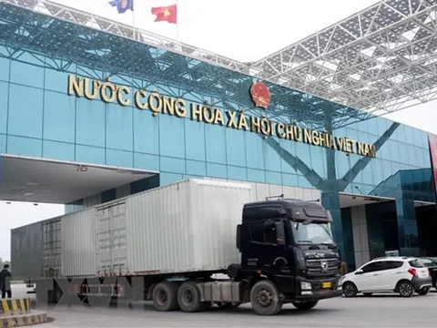 Cửa khẩu Móng Cái chính thức đưa máy soi container di động vào hoạt động