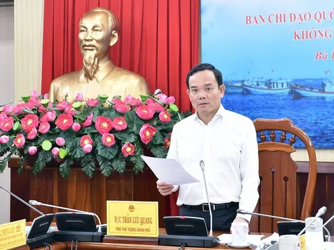 Phó Thủ tướng Trần Lưu Quang chỉ đạo mở đợt cao điểm chống khai thác hải sản bất hợp pháp