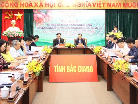 Bắc Giang tổ chức hội nghị giao thương trực tuyến với Trung Quốc về tiêu thụ vải thiều