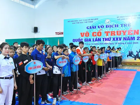 40 đội đăng ký tham gia giải Vô địch trẻ võ cổ truyền quốc gia lần thứ XXV - 2024