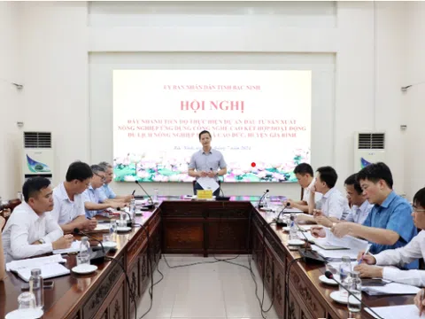 Bắc Ninh đẩy nhanh tiến độ dự án sản xuất nông nghiệp ứng dụng công nghệ cao kết hợp du lịch nông nghiệp 