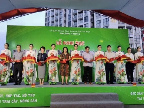 18 tỉnh, thành tham gia 'Tuần hàng trái cây, nông sản Hà Nội'