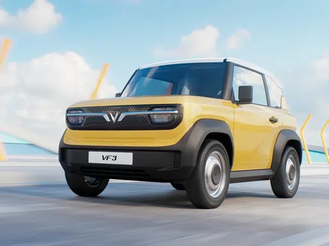VinFast VF 3 cập nhật giá lăn bánh tháng 7/2025: Chỉ từ 302 triệu đồng