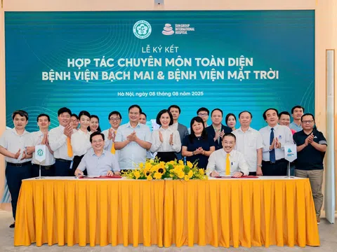 Bệnh viện Bạch Mai hợp tác toàn diện với Bệnh viện Mặt Trời trong đào tạo và chuyển giao kỹ thuật chuyên môn