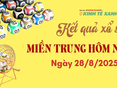 Kết quả xổ số miền Trung hôm nay 28/8/2025 - XSMT