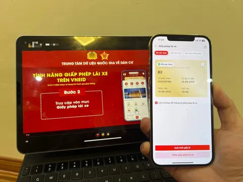 Người dân không phải xuất trình lại giấy tờ đã tích hợp VNeID