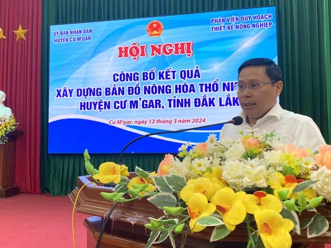 Huyện Cư M’gar công bố bản đồ nông hóa thổ nhưỡng để phát triển nông nghiệp bền vững