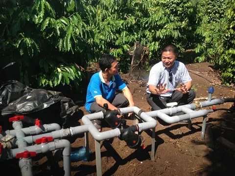 Đương đầu với nắng hạn gay gắt, nông dân Ea H’leo ứng dụng công nghệ tưới tiết kiệm nước