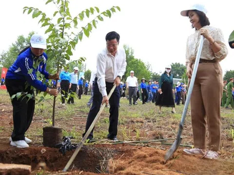 Đắk Nông phát động “Tết trồng cây đời đời nhớ ơn Bác Hồ và trồng rừng tập trung, trồng cây phân tán năm 2024”