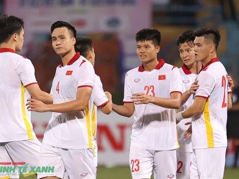 Đội tuyển U23 Việt Nam thắng U20 Hàn Quốc 1-0 ở trận giao hữu lượt về