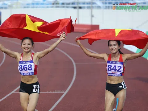 Điền kinh Việt Nam mang về 4 Huy chương Vàng ở ngày thi đấu đầu tiên SEA Games 31