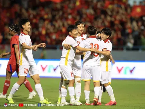 Đội tuyển Bóng đá nữ Việt Nam đánh bại Đội tuyển nữ Campuchia 7-0