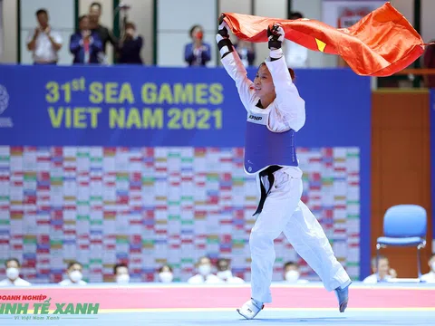 Ngày đầu thi đấu nội dung đối kháng, Đội tuyển Taekwondo Việt Nam mang về 2 Huy chương Vàng