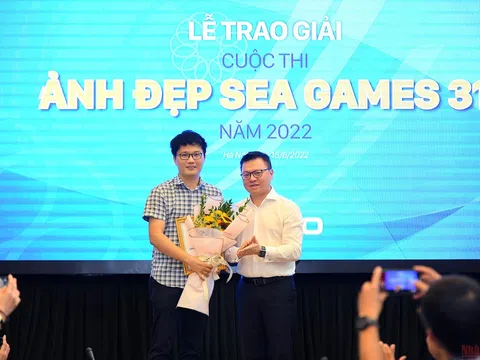 Phóng viên Tạp chí Doanh nghiệp & Kinh tế xanh đạt Giải Nhất cuộc thi Ảnh đẹp SEA Games 31