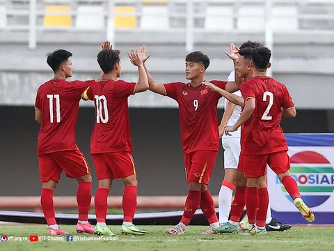 U20 Việt Nam đứng đầu Bảng F Vòng loại U20 Châu Á sau lượt trận đầu tiên