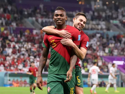 "Đè bẹp" Thụy Sĩ 6-1, Bồ Đào Nha giành tấm vé cuối cùng vào Tứ kết World Cup 2022