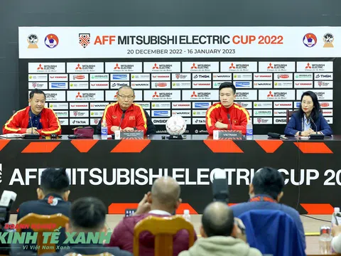 Họp báo trước trận đấu Việt Nam - Malaysia tại AFF Mitsubishi Electric Cup 2022