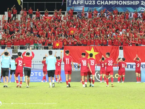 U23 Việt Nam tiến vào Bán kết giải U23 Đông Nam Á 2023 với ngôi nhất Bảng C