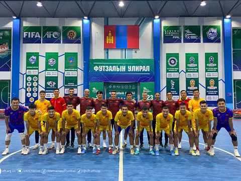 Đội tuyển futsal Việt Nam tích cực tập luyện cho trận ra quân giải Châu Á 2024