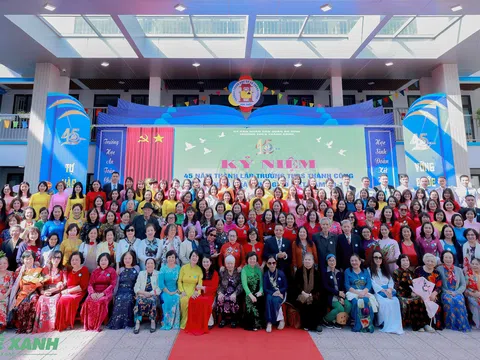 Hà Nội: Tưng bừng kỷ niệm 45 năm thành lập Trường THCS Thành Công