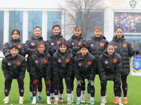 U20 nữ Việt Nam hòa 1-1 chủ nhà Uzbekistan trong trận đấu tập đầu tiên