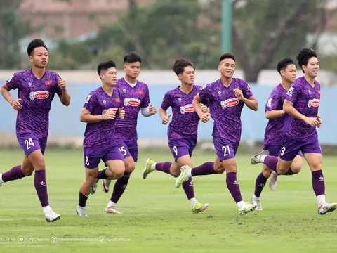 U23 Việt Nam bắt đầu luyện quân chuẩn bị cho vòng chung kết U23 châu Á 2024