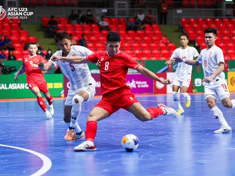 Đội tuyển futsal Việt Nam khởi đầu chật vật trong trận ra quân gặp Myanmar