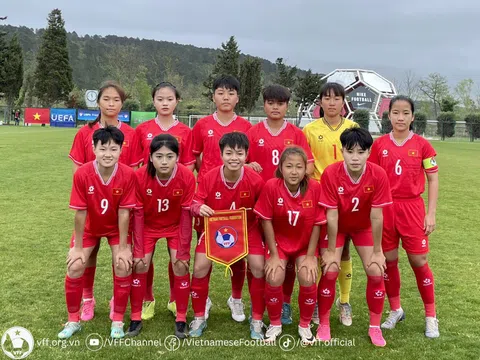 U16 nữ Việt Nam kết thúc giải bóng đá giao hữu quốc tế tại Thổ Nhĩ Kỳ