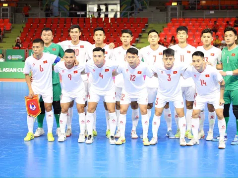 Đội tuyển futsal Việt Nam sẽ gặp đội chủ nhà World Cup ở vòng Tứ kết
