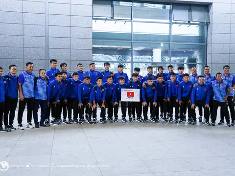 Đội tuyển U19 Việt Nam lên đường sang Trung Quốc tham dự giải bóng đá giao hữu quốc tế 2024